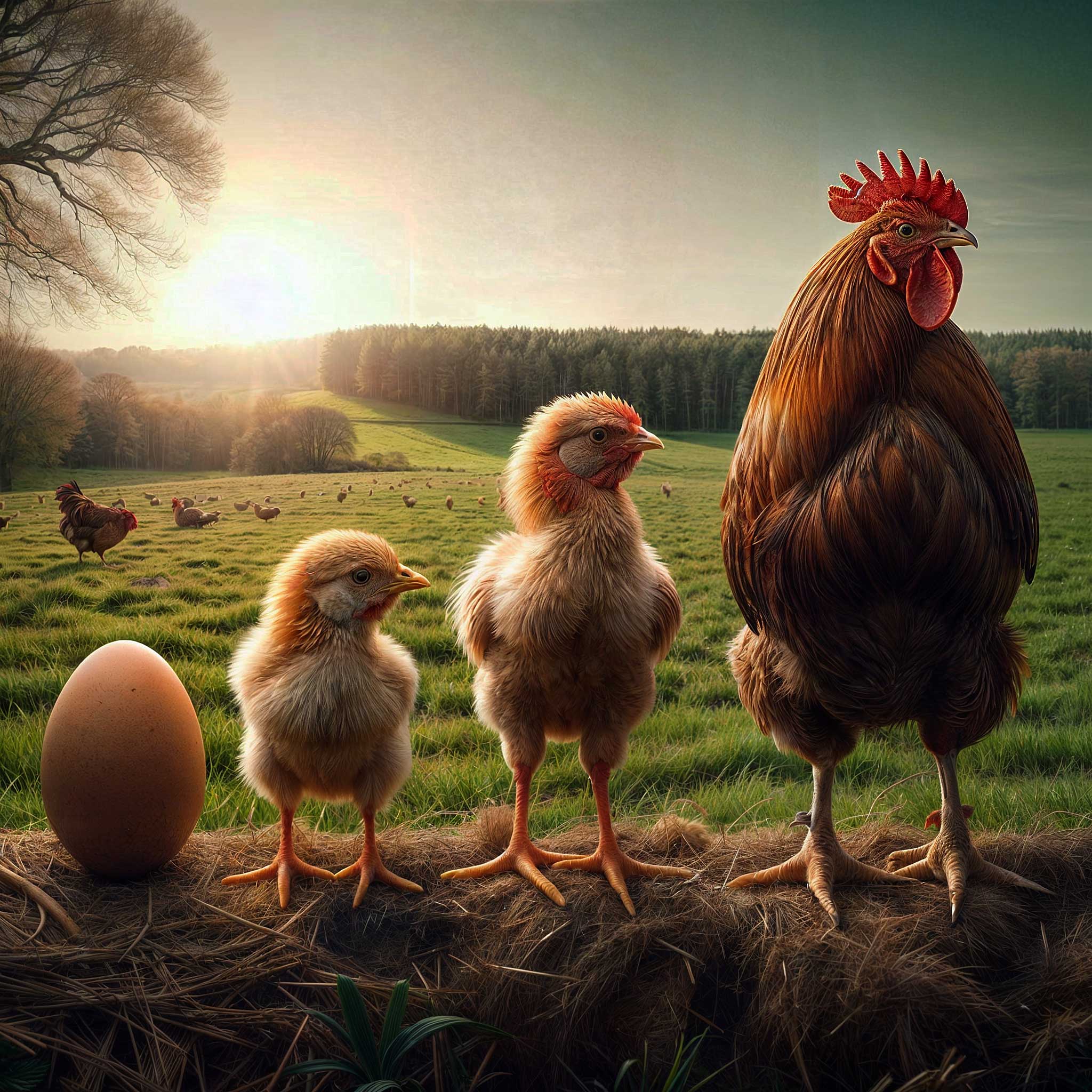 Creixement d'ous de gallina