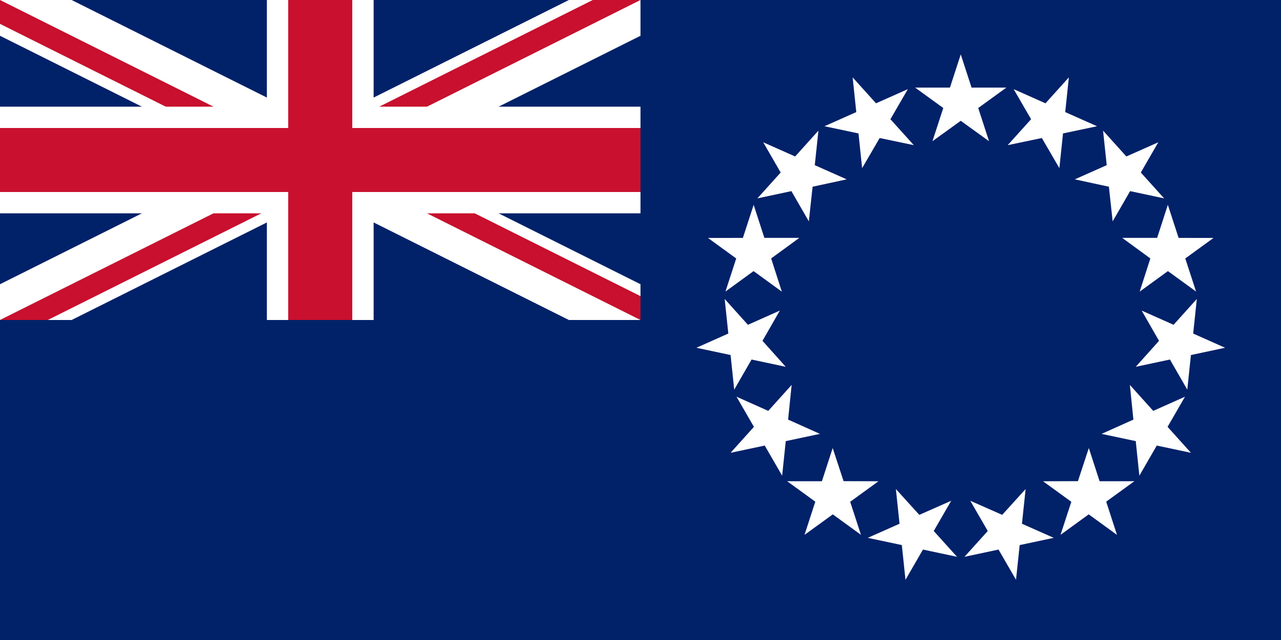 Cook Islands flag⁩