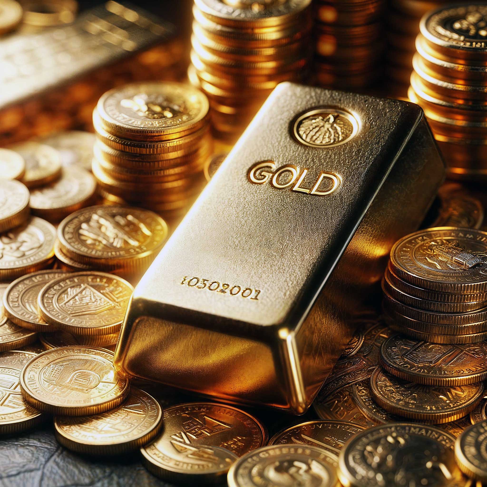 កាក់មាស ingot មាស