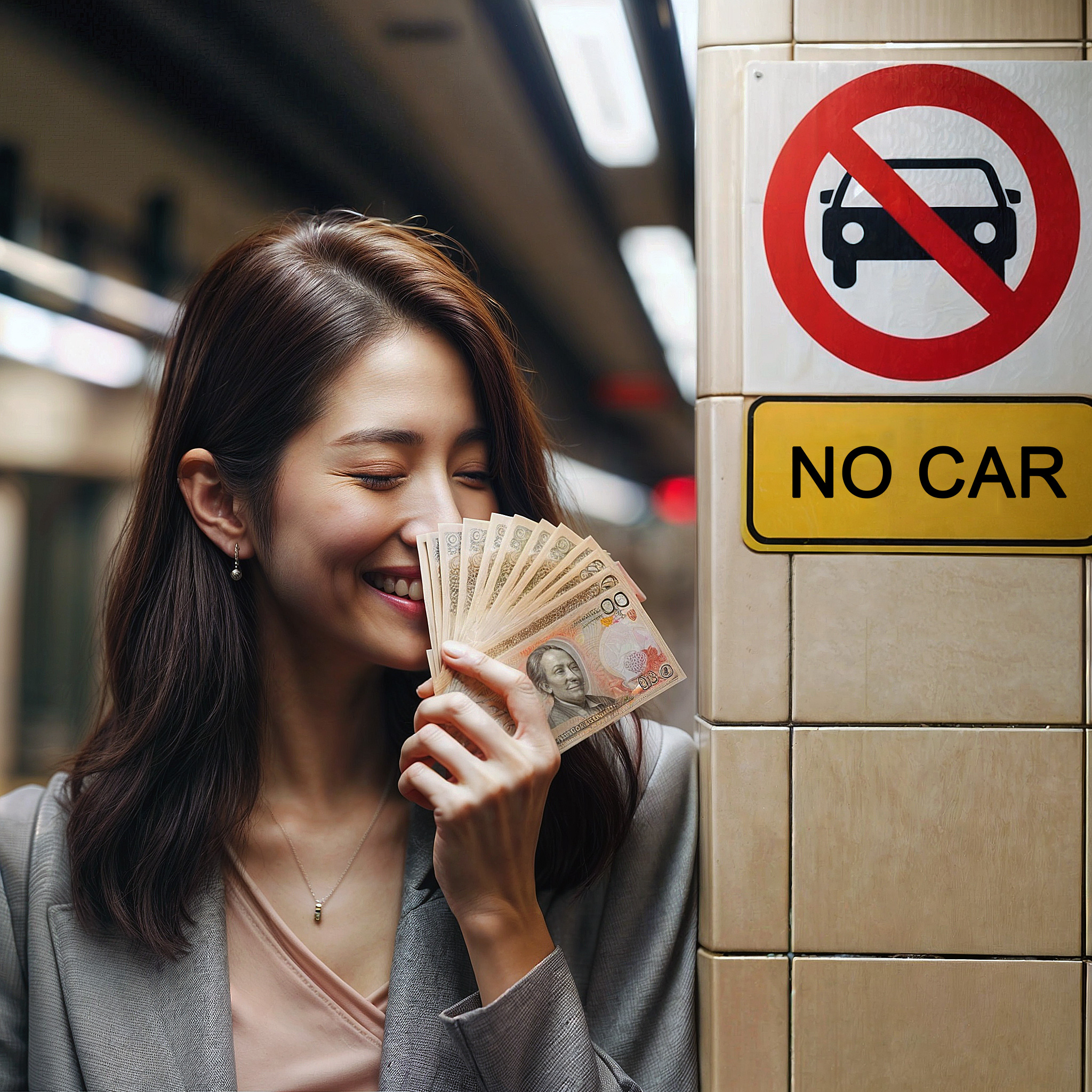 Budget Ekonomi Kvinna Metro